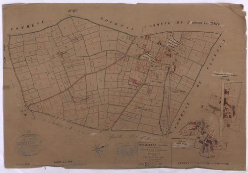Alleuds - FRAD079_CADASTRE_RECENT Section A (Feuille 1) 