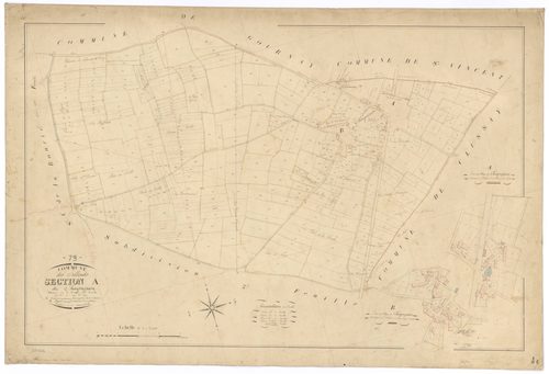 Alleuds - FRAD079_CADASTRE_NAPOLEONIEN Section A1 dite de Chaignepain 