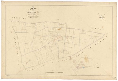 Alleuds - FRAD079_CADASTRE_NAPOLEONIEN Section B1 dite des Alleuds 
