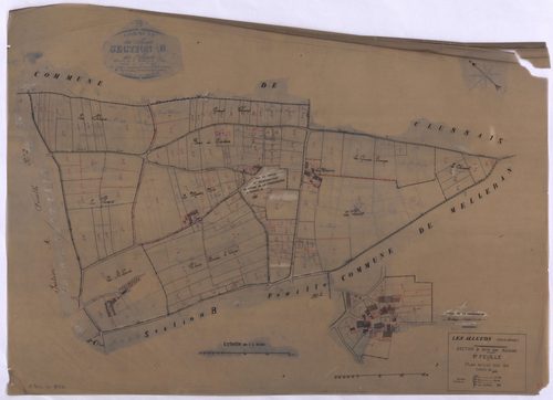 Alleuds - FRAD079_CADASTRE_RECENT Section B (Feuille 1) 