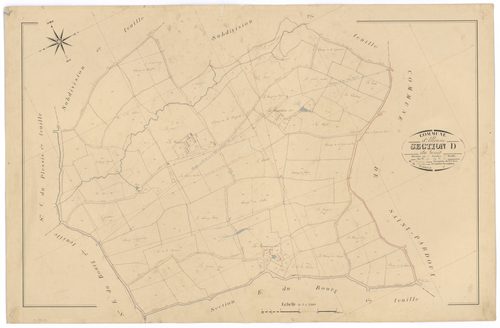 Allonne - FRAD079_CADASTRE_NAPOLEONIEN Section D3 dite du Genêt 