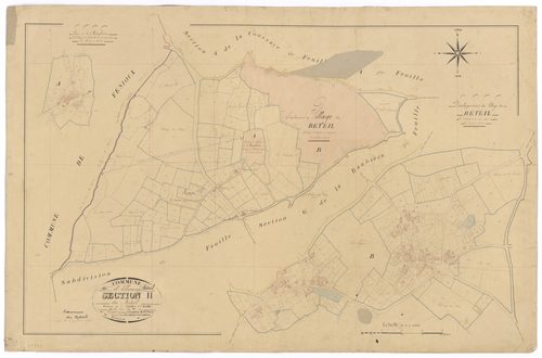 Allonne - FRAD079_CADASTRE_NAPOLEONIEN Section H2 dite du Reteil 