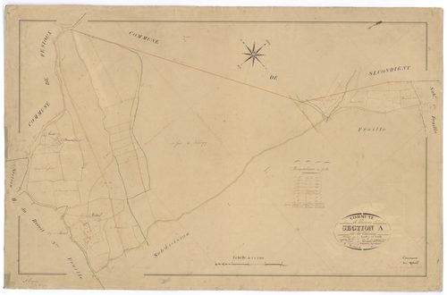 Allonne - FRAD079_CADASTRE_NAPOLEONIEN Section A1 dite de la Coussaye 