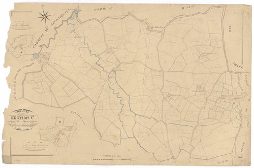 Allonne - FRAD079_CADASTRE_NAPOLEONIEN Section C2 dite du Plessis 