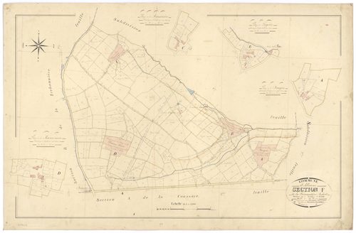 Allonne - FRAD079_CADASTRE_NAPOLEONIEN Section F2 dite de la Frémaudière Robert 