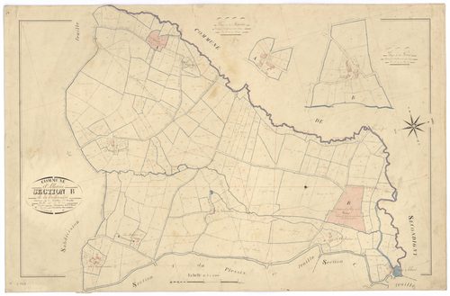 Allonne - FRAD079_CADASTRE_NAPOLEONIEN Section B2 dite de la Trebonnière 