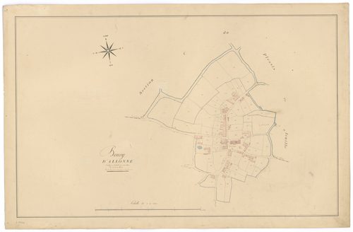 Allonne - FRAD079_CADASTRE_NAPOLEONIEN Section E3 du Bourg 