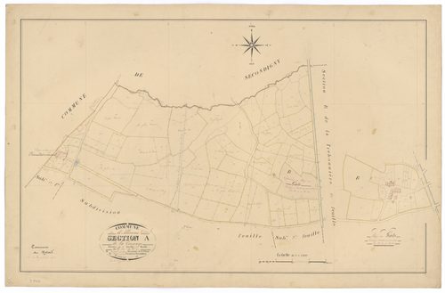 Allonne - FRAD079_CADASTRE_NAPOLEONIEN Section A4 dite de la Coussaye 