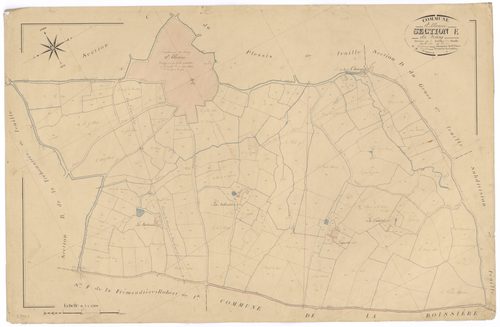 Allonne - FRAD079_CADASTRE_NAPOLEONIEN Section E2 dite du Bourg 