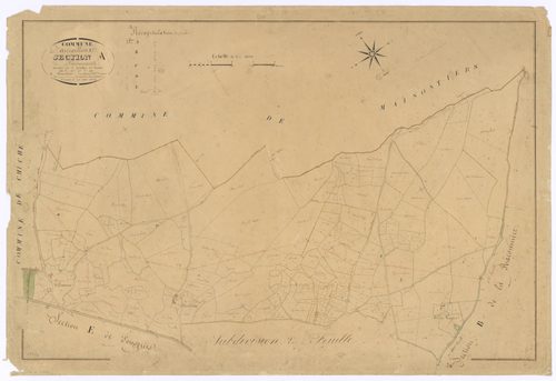 Amailloux - FRAD079_CADASTRE_NAPOLEONIEN Section A1 dite de Puiravault 