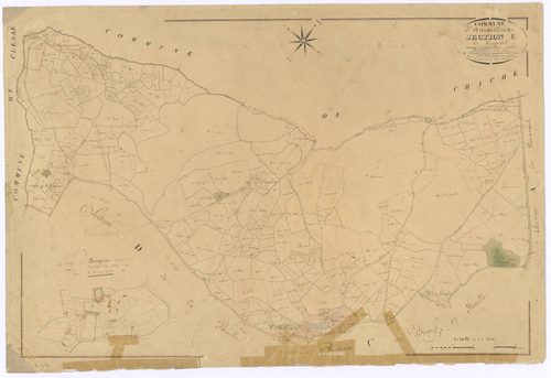 Amailloux - FRAD079_CADASTRE_NAPOLEONIEN Section E dite de Fougerit 