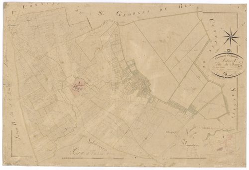 Amuré - FRAD079_CADASTRE_NAPOLEONIEN Section A1 dite du Bourg 