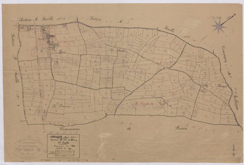 Ardilleux - FRAD079_CADASTRE_RECENT Section B (Feuille 1) 