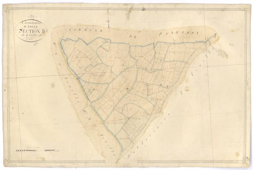 Ardin - FRAD079_CADASTRE_NAPOLEONIEN Section B1 dite de la Ville - Dé 