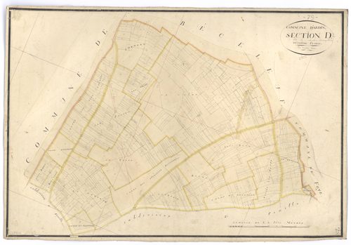 Ardin - FRAD079_CADASTRE_NAPOLEONIEN Section D2 dite de Chambron 