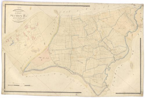 Ardin - FRAD079_CADASTRE_NAPOLEONIEN Section B2 dite de la Ville - Dé 