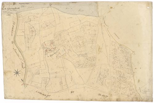 Argenton-l'Église - FRAD079_CADASTRE_NAPOLEONIEN Section D2 dite de La Gouraudière 