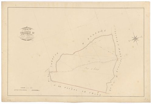 Asnières-en-Poitou - FRAD079_CADASTRE_NAPOLEONIEN Section D3 dite de la Chauvière 