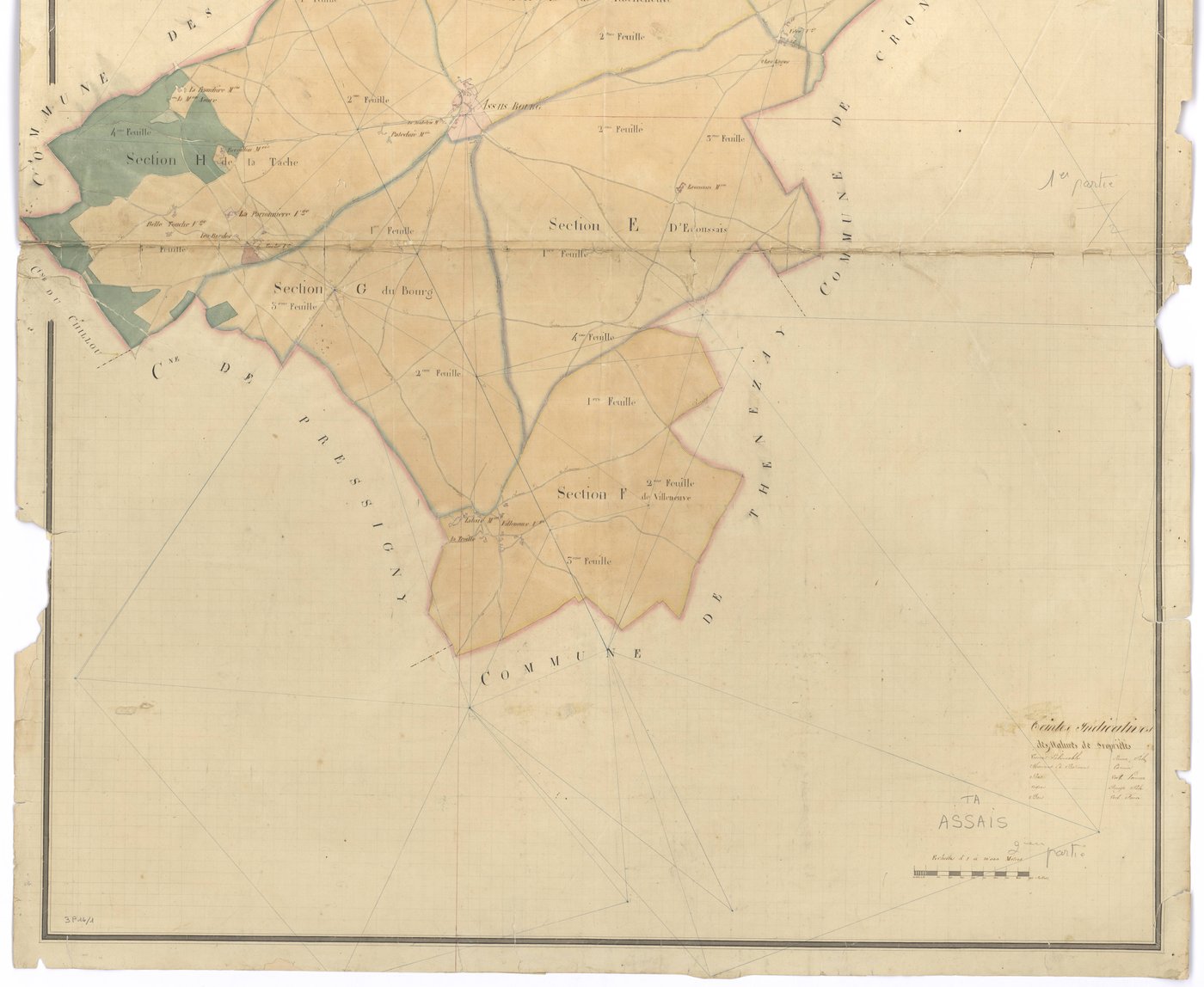 Assais-les-Jumeaux - FRAD079_CADASTRE_NAPOLEONIEN Tableau d'assemblage 