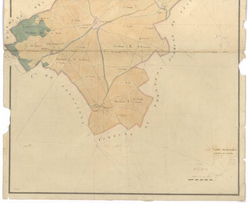 Assais-les-Jumeaux - FRAD079_CADASTRE_NAPOLEONIEN Tableau d'assemblage 