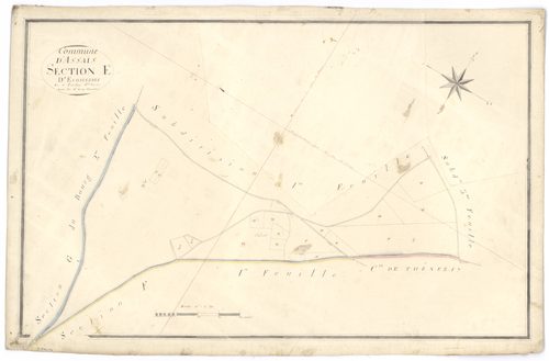 Assais-les-Jumeaux - FRAD079_CADASTRE_NAPOLEONIEN Section E4 dite d'Ecoussais 
