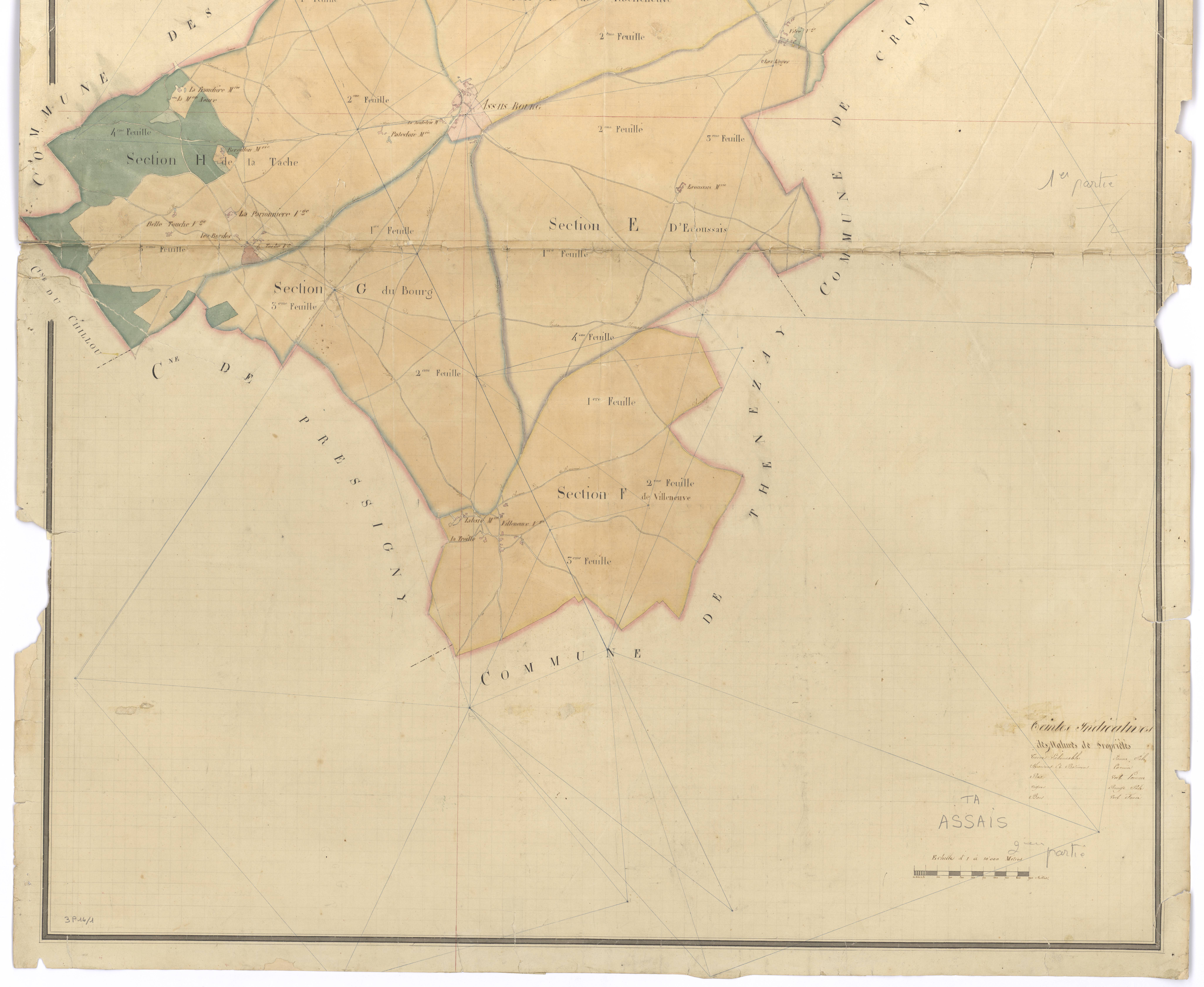 Assais-les-Jumeaux - FRAD079_CADASTRE_NAPOLEONIEN Tableau d'assemblage 