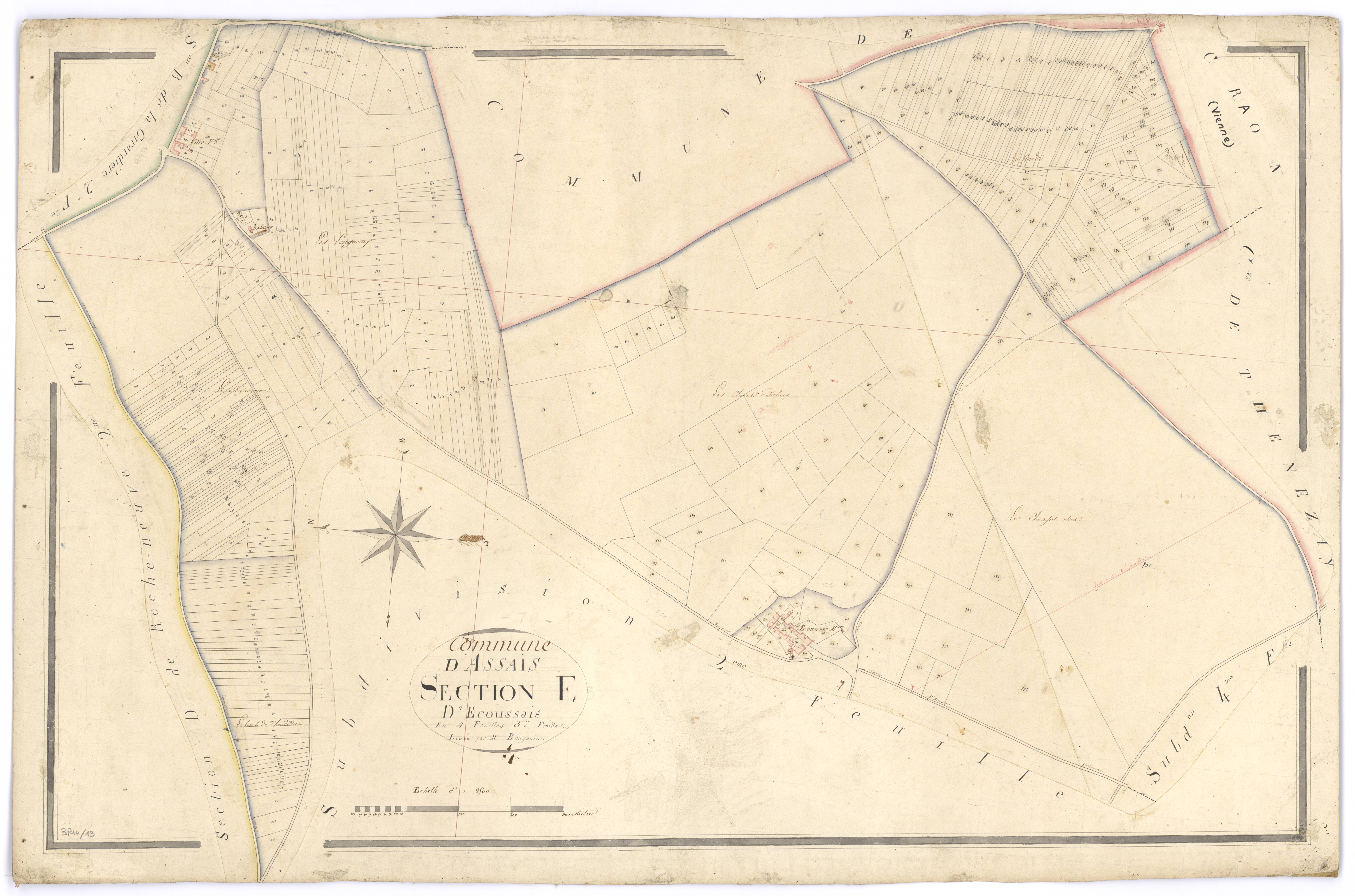 Assais-les-Jumeaux - FRAD079_CADASTRE_NAPOLEONIEN Section E3 dite d'Ecoussais 