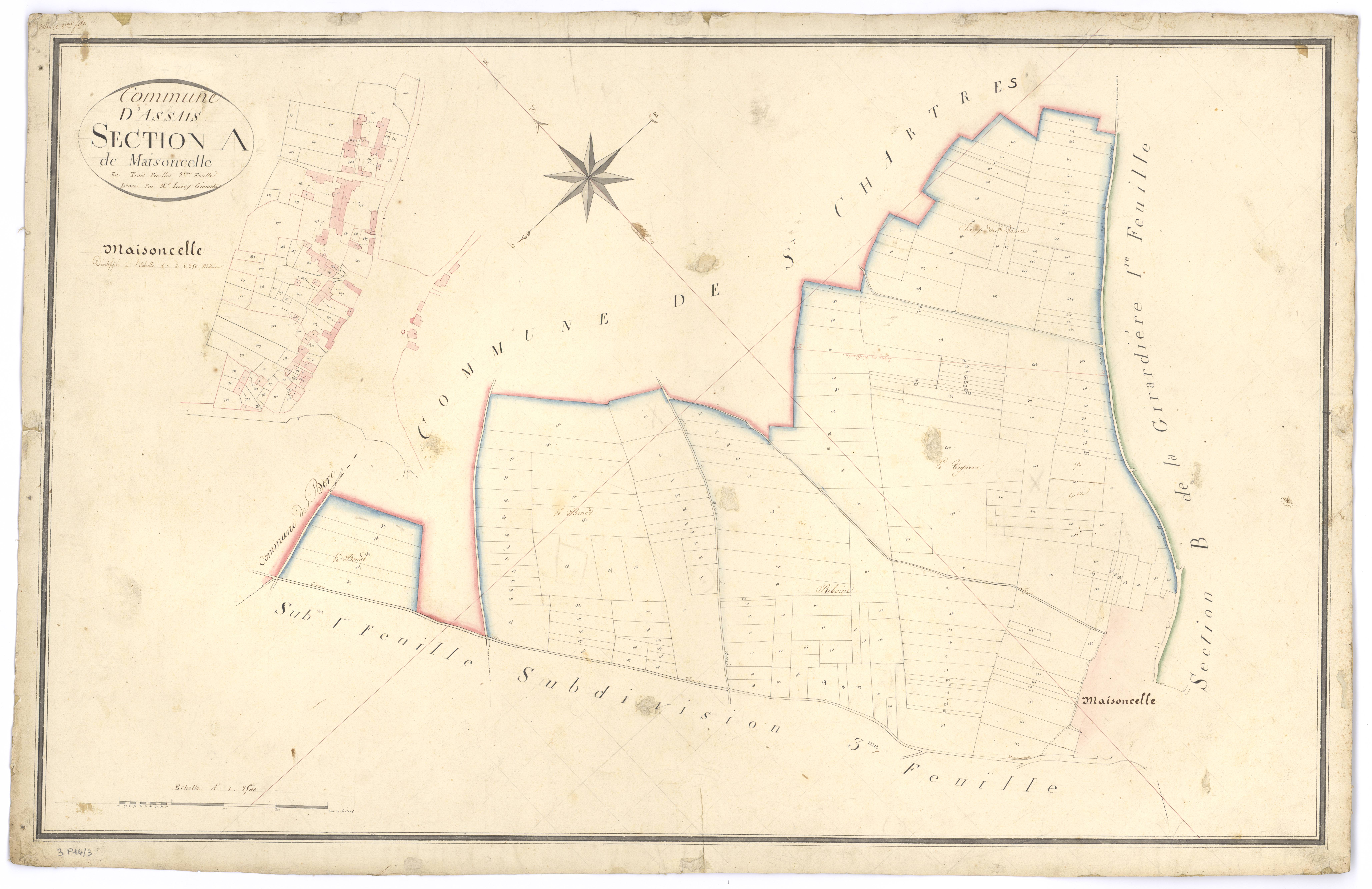 Assais-les-Jumeaux - FRAD079_CADASTRE_NAPOLEONIEN Section A2 dite de Maisoncelle 