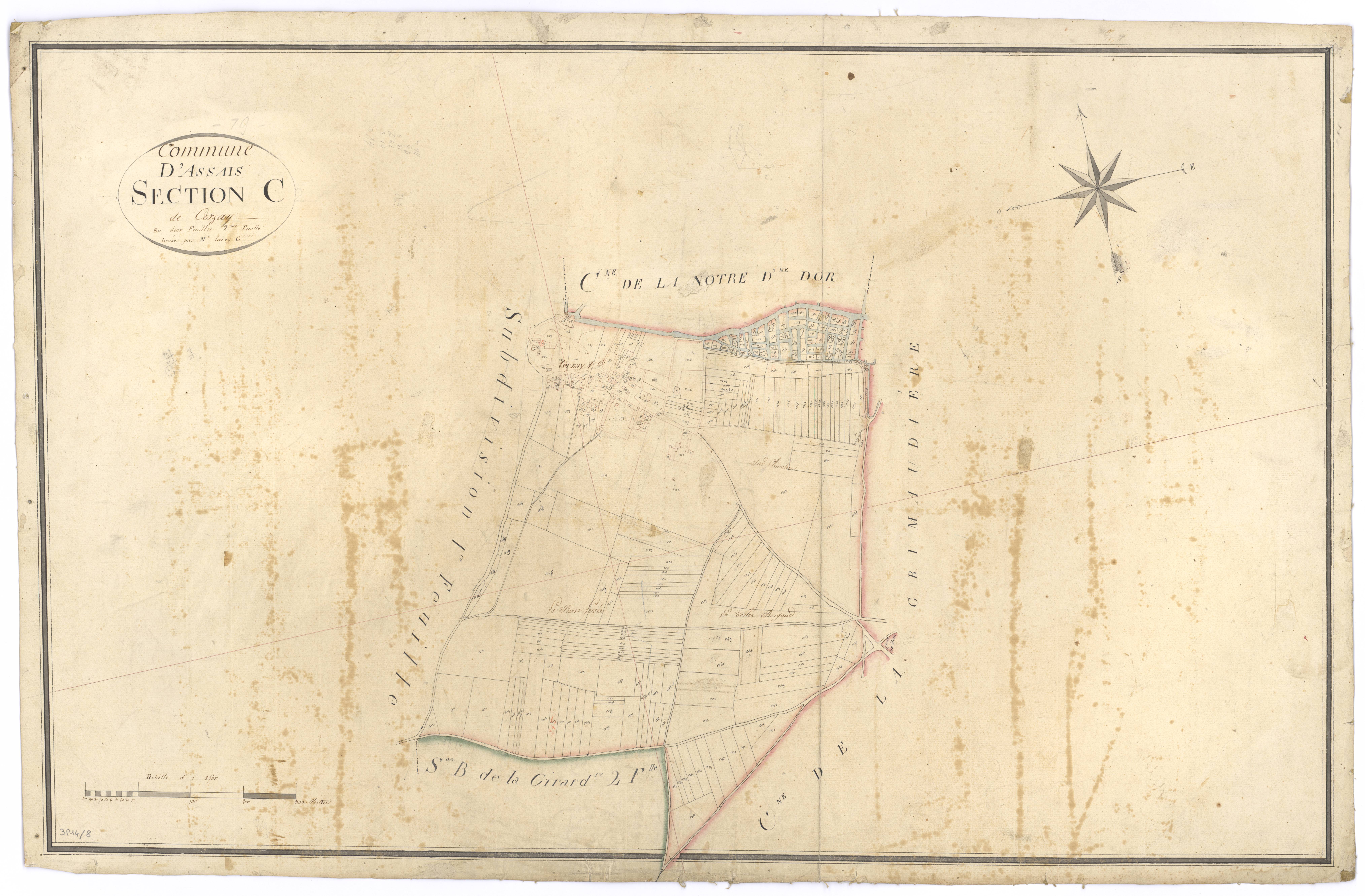 Assais-les-Jumeaux - FRAD079_CADASTRE_NAPOLEONIEN Section C2 dite de Cerzay 