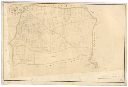 Aubigné - FRAD079_CADASTRE_NAPOLEONIEN Section B2 dite du Bourg 