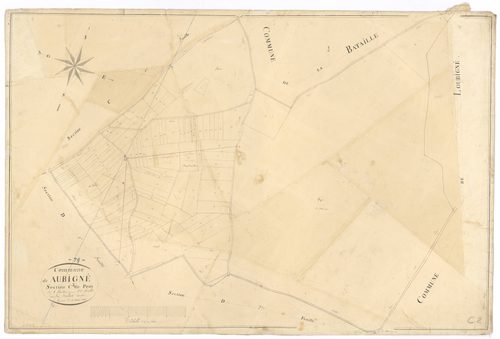 Aubigné - FRAD079_CADASTRE_NAPOLEONIEN Section C2 dite du Peux 