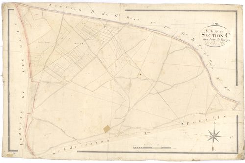 Aubigny - FRAD079_CADASTRE_NAPOLEONIEN Section C1 dite des Bois de Barges 