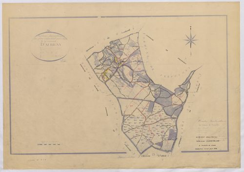 Aubigny - FRAD079_CADASTRE_RECENT Tableau d'assemblage 