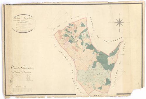 Aubigny - FRAD079_CADASTRE_NAPOLEONIEN Tableau d'assemblage 