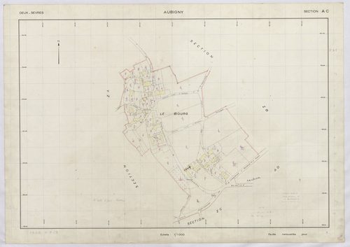 Aubigny - FRAD079_CADASTRE_RECENT Section AC 