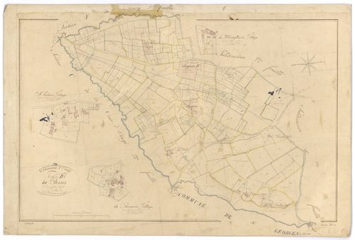 Auge - FRAD079_CADASTRE_NAPOLEONIEN Section B3 dite du Plessis 