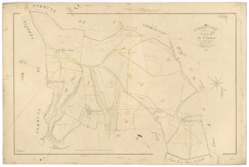 Auge - FRAD079_CADASTRE_NAPOLEONIEN Section A3 dite du Coudret 