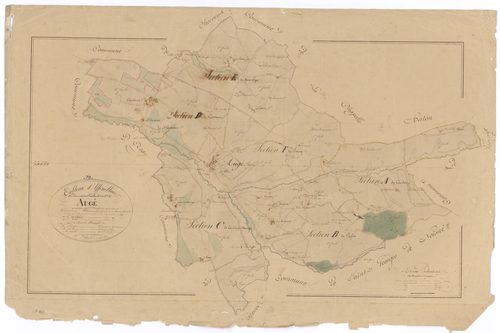 Auge - FRAD079_CADASTRE_NAPOLEONIEN Tableau d'assemblage 