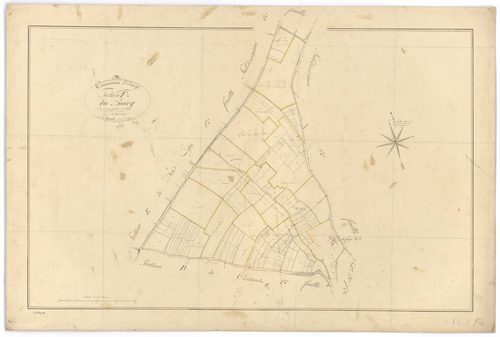 Auge - FRAD079_CADASTRE_NAPOLEONIEN Section F2 dite du Bourg 