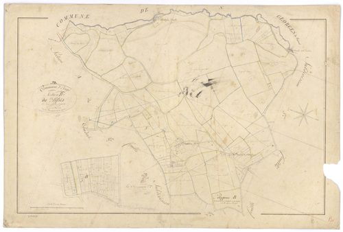 Auge - FRAD079_CADASTRE_NAPOLEONIEN Section B1 dite du Plessis 