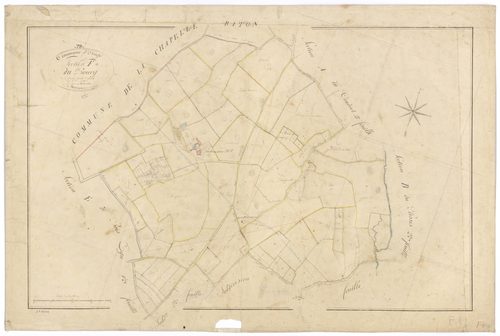 Auge - FRAD079_CADASTRE_NAPOLEONIEN Section F1 dite du Bourg 