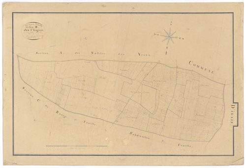 Availles-Thouarsais - FRAD079_CADASTRE_NAPOLEONIEN Section B1 dite des Chagnas 