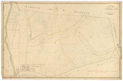 Availles-Thouarsais - FRAD079_CADASTRE_NAPOLEONIEN Section A dite de la Vallée des Veaux 