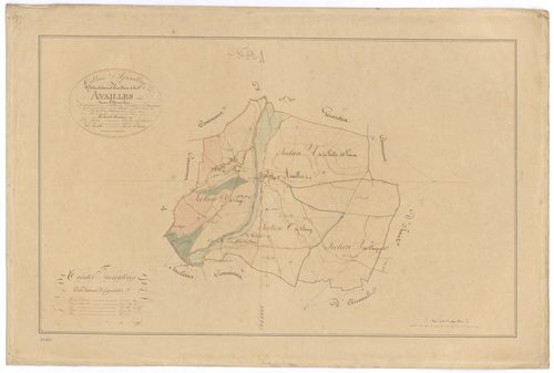 Availles-Thouarsais - FRAD079_CADASTRE_NAPOLEONIEN Tableau d'assemblage 