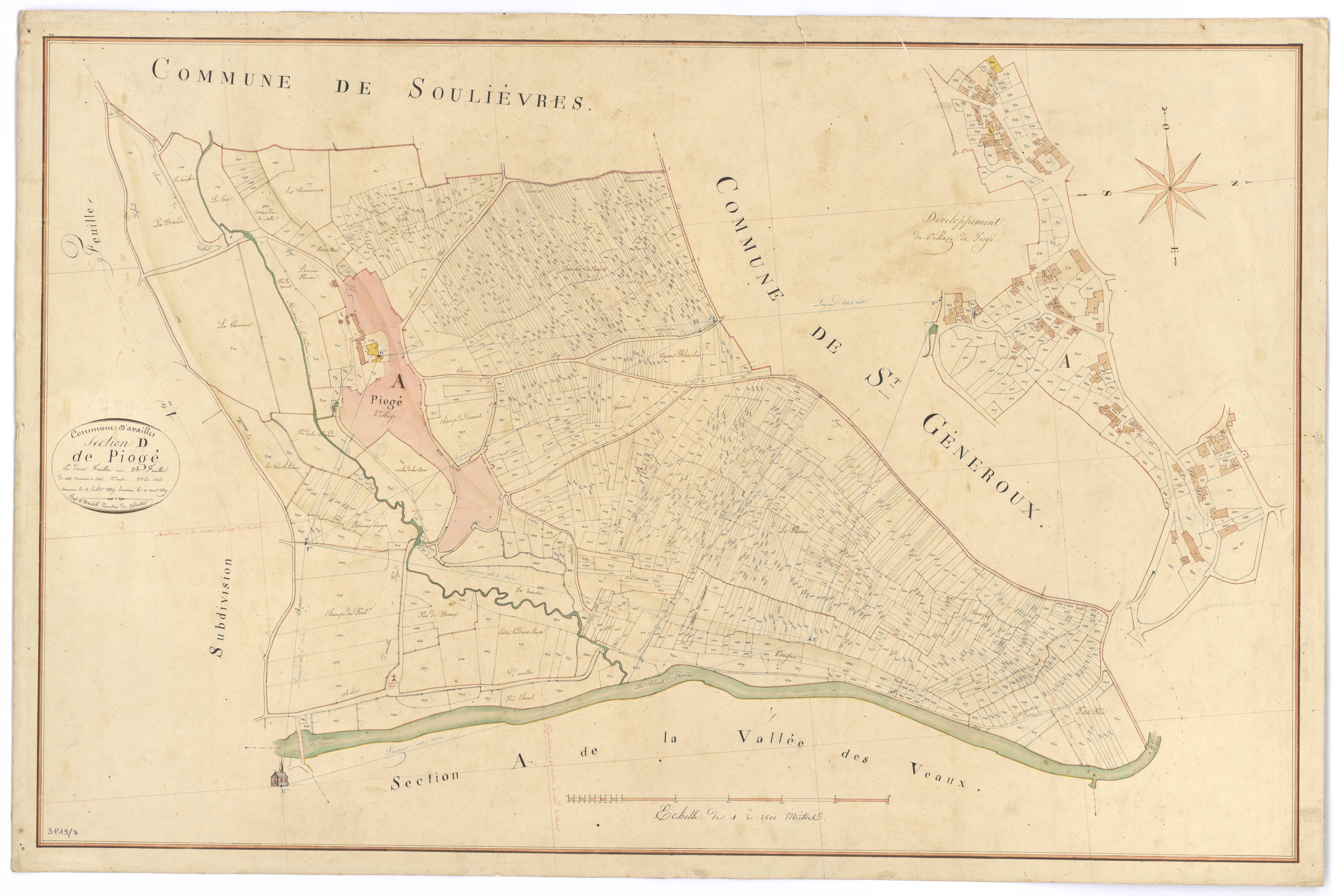 Availles-Thouarsais - FRAD079_CADASTRE_NAPOLEONIEN Section D2 dite de Piogé 
