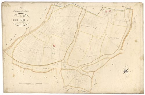 Avon - FRAD079_CADASTRE_NAPOLEONIEN Section E dite de Pied-Morin 