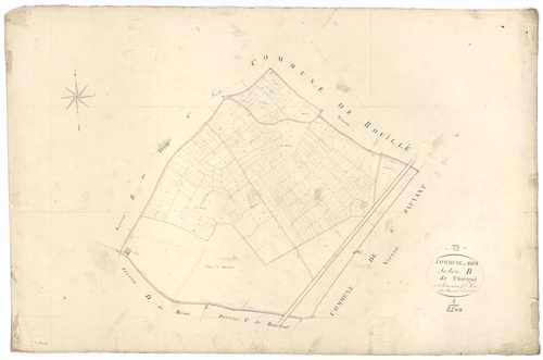 Avon - FRAD079_CADASTRE_NAPOLEONIEN Section B3 dite de Thorigné 