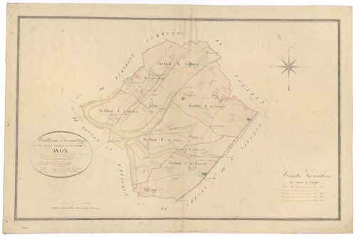 Avon - FRAD079_CADASTRE_NAPOLEONIEN Tableau d'assemblage 
