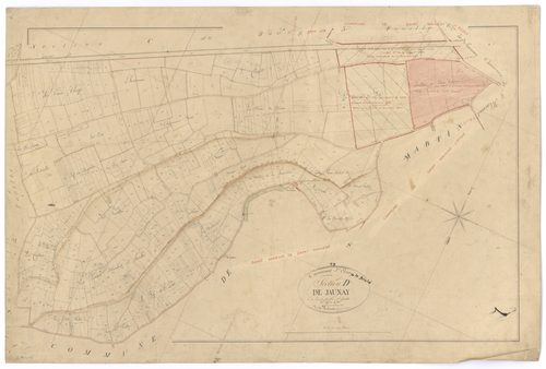Azay-le-Brûlé - FRAD079_CADASTRE_NAPOLEONIEN Section D1 dite de Jaunay 