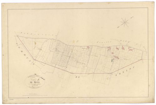 Azay-le-Brûlé - FRAD079_CADASTRE_NAPOLEONIEN Section E3 dite de Mons 